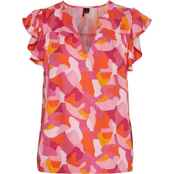 Vero Moda Γυναικείο Καλοκαιρινό Top Φούξια 10267342