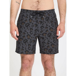 Volcom Ανδρικό Μαγιό Σορτς με Σχέδια Μαύρο A2512613-ASB