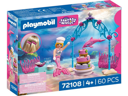 Playmobil Fantasy & Magic Γοργόνες Υποβρύχιος Μπουφές Γάμου για 4+ Ετών 72108