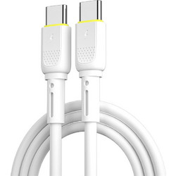 WiWu Wi-C034 USB-C to USB-C 60W 1.2m White