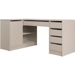 PoliHome Ada Γωνιακό Γραφείο Ξύλινο 158x98x76cm 163152389