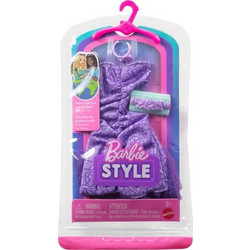 Mattel Barbie Style Μωβ Φόρεμα
