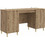 vidaXL Γραφείο Υπολογιστή Ξύλινο 142.5x50x75cm 3414620