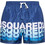 Dsquared2 Ανδρικό Μαγιό Σορτς με Σχέδια Navy Μπλε D7B626710-412