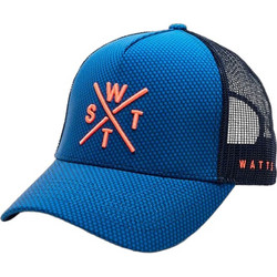 Watts Ανδρικό Καπέλο Jockey με Δίχτυ Snapback Υφασμάτινο Royal Blue 8-1RTRIBE-W6228