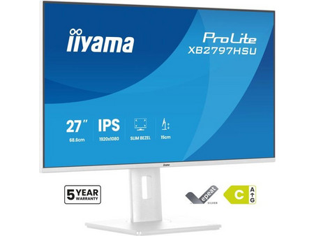 iiyama ProLite XB2797HSU-W1 IPS Monitor 27" 1920x1080 FHD 120Hz 4ms