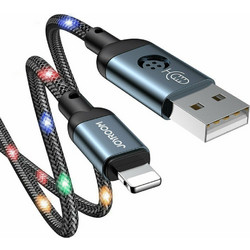 Joyroom S-1230N16 Braided USB-A to Lightning Cable 1.2m Multicolor