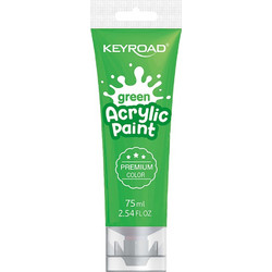 Keyroad Green Ακρυλικό Χρώμα Ζωγραφικής 75ml