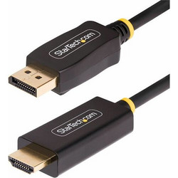 StarTech Καλώδιο DisplayPort 1.4 to HDMI Male 2m Black 6F-DP-HDMI-4K60-HDR
