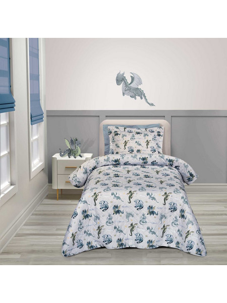 Greenwich Polo Club Παιδικό Κουβερλί Μονό Microfiber 160x240 8863 Essential Γαλάζιο