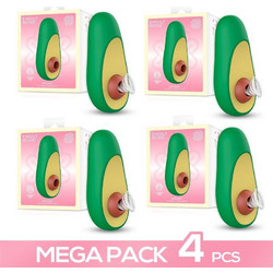 Engily Ross Avocado Clitoral Stimulator Κλειτοριδικός Δονητής 4τμχ