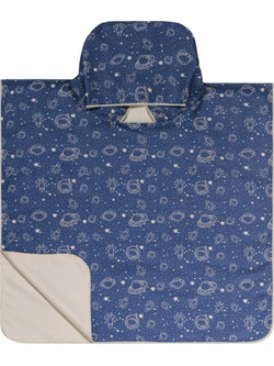 Kentia Float 2613 Παιδικό Πόντσο Θαλάσσης Microfiber Μπλε 60x60cm