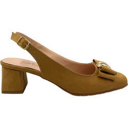 Blondie Γόβες Slingback με Λεπτό Χαμηλό Τακούνι & Φιόγκο Ταμπά 1410