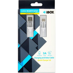 iBox IKUMTCWQC USB-A to USB-C 1.5m White