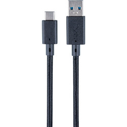 Nacon XBXUSBCCABLE3M Braided USB-A to USB-C 3m Black