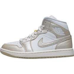 Jordan Air 1 Mid Γυναικεία Sneakers Μποτάκια Χρυσά HV5159-100