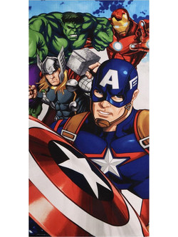 Cerda Avengers Παιδική Πετσέτα Θαλάσσης Microfiber 70x140cm 2200010811