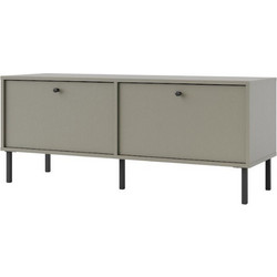 PoliHome Έπιπλο Τηλεόρασης Μοριοσανίδα Μ121xΠ41xΥ50cm Siera 2D 163130229
