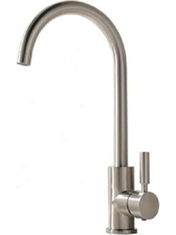 Venezia Stilo 5013116 Μπαταρία Κουζίνας Πάγκου Διπλής Παροχής Ανάμεικτη Inox