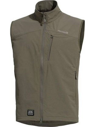 Pentagon Αμάνικο Ανδρικό Μπουφάν Puffer Χακί K04014-06