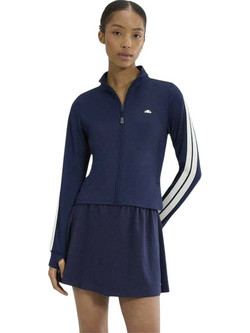 Ellesse Γυναικεία Ζακέτα Φούτερ Κοντή με Φερμουάρ Navy Μπλε SGB22755-429