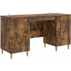 vidaXL Γραφείο Υπολογιστή Ξύλινο 142.5x50x75cm 3414599