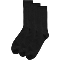 Ysabel Mora Bamboo Ανδρικές Κάλτσες Ψηλές Μαύρες 3Pack 22933