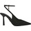 Steve Madden Γόβες Δερμάτινες με Τακούνι Στιλέτο με Λουράκι Μαύρες SH11005271-020