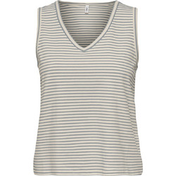 Only Γυναικείο Καλοκαιρινό Top Γκρι 15371968