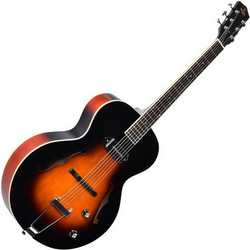 Sigma Guitars ATA-100E Archtop Ηλεκτρική Κιθάρα Hollow με Ταστιέρα Rosewood Vintage Sunburst