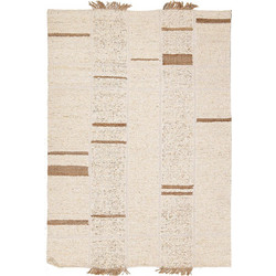 Royal Carpet Botanica Χειροποίητο Χαλί Ορθογώνιο Καλοκαιρινό Μάλλινο 200x300cm RC-5 White Natural