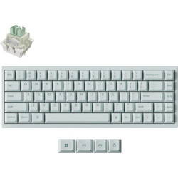 Keychron Q16 HE 8K Μηχανικό Gaming Πληκτρολόγιο 65% με Keychron Ultra Fast Lime Magnetic Διακόπτες RGB Light Green