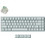 Keychron Q16 HE 8K Μηχανικό Gaming Πληκτρολόγιο 65% με Keychron Ultra Fast Lime Magnetic Διακόπτες RGB Light Green