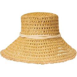 Funky Buddha Γυναικείο Καπέλο Fedora Ψάθινο Ταμπά FBL01315510