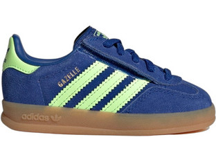 Adidas Gazelle Παιδικά Sneakers Μπλε Lime KJ2305