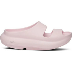 Oofos Ooyea Γυναικείες Παντόφλες Καλοκαιρινές Flatforms Ανατομικές Ροζ 1700