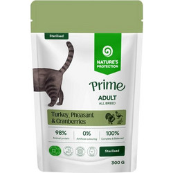 Nature's Protection Prime Sterilised Adult with Turkey, Pheasant & Cranberries 85gr