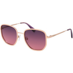 Max & Co MO0091 28Z Γυναικεία Γυαλιά Ηλίου Τετράγωνα Μεταλλικά Χρυσά με Ροζ Φακό