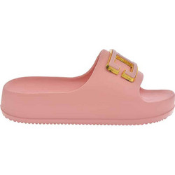 Jomix Γυναικείες Παντόφλες Καλοκαιρινές Flatforms Αντιολισθητικές Κολυμβητηρίου Ροζ WES250287