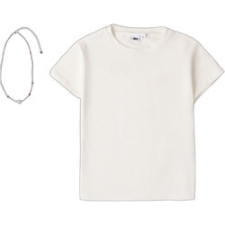 iDo Παιδικό T-Shirt Κοντομάνικο Μπεζ 4B770-0112