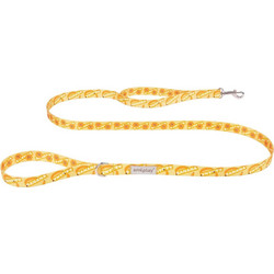 Amiplay BeHappy Banana Λουρί Σκύλου 1.5m x 15mm Κίτρινο