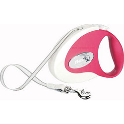 Flexi Classic Collection Πτυσσόμενο Λουρί Σκύλου έως 12kg 3m Κόκκινο Λευκό