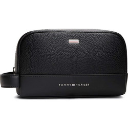 Tommy Hilfiger AM0AM14485-BDS Ανδρικό Νεσεσέρ Ταξιδίου με Θήκες 21x10x13cm Μαύρο