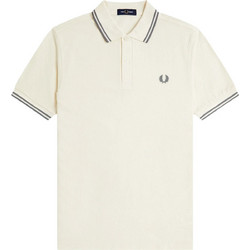 Fred Perry Ανδρική Μπλούζα Polo Κοντομάνικη Μπεζ M3600-95A