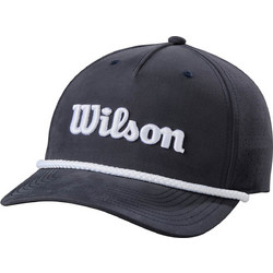 Wilson Ανδρικό Καπέλο Jockey Υφασμάτινο Μαύρο WG5005603OSFA