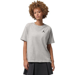 Jordan Jumpman Γυναικείο Αθλητικό T-Shirt Γκρι IR0389-050