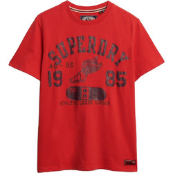 Superdry Ανδρικό Αθλητικό T-Shirt Κόκκινο M1012363A-54I