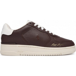Polo Ralph Lauren Master Court Ανδρικά Sneakers Καφέ 809P13086003