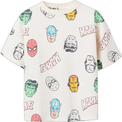 Zippy Marvel Παιδικό T-Shirt Κοντομάνικο Μπεζ 31077575021