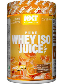 NXT Nutrition Pure Whey ISO Juice Orange Juice Πρωτεΐνη Ορού Γάλακτος Γράμμωσης 900gr